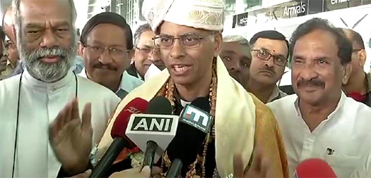 Father Tom Uzhunnalil arrives in Bengaluru